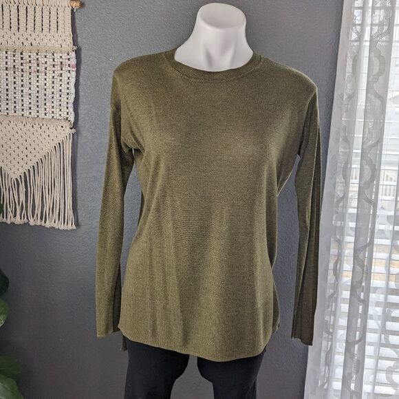 H&M Long Green Sweater - Picture 2 of 7